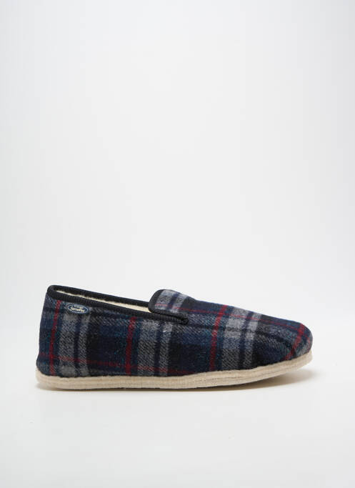 Papuci/pantofi de casă vârf rotund vârf rotund albastru SEMELFLEX homme