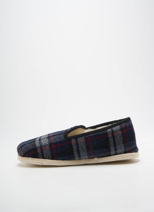 Papuci/pantofi de casă vârf rotund vârf rotund albastru SEMELFLEX homme