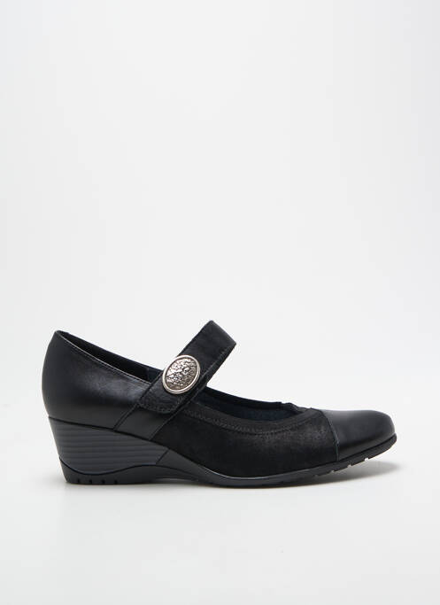 Pantofi cu toc tip de talpă amortizantă toc de 4 la 6 cm negru GEO-REINO femme