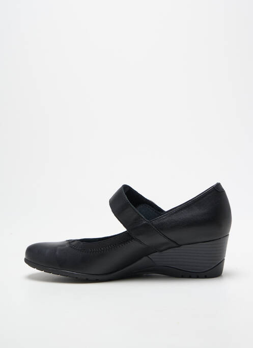 Pantofi cu toc tip de talpă amortizantă toc de 4 la 6 cm negru GEO-REINO femme