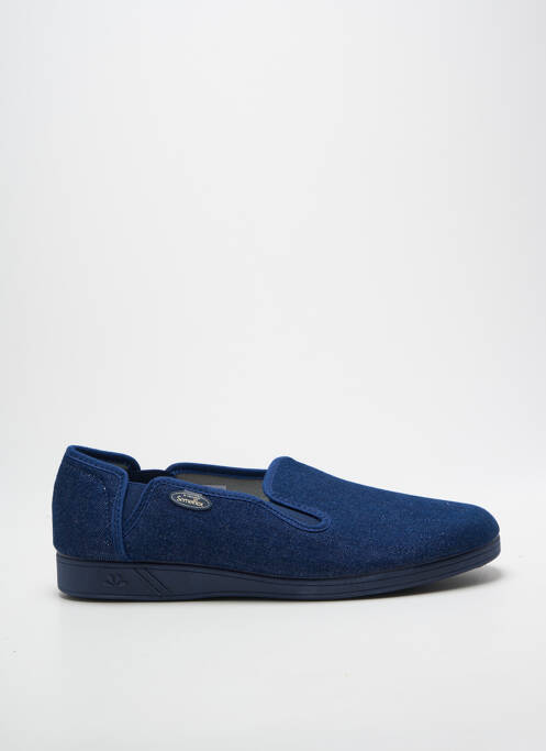 Papuci/pantofi de casă vârf rotund vârf rotund albastru SEMELFLEX homme