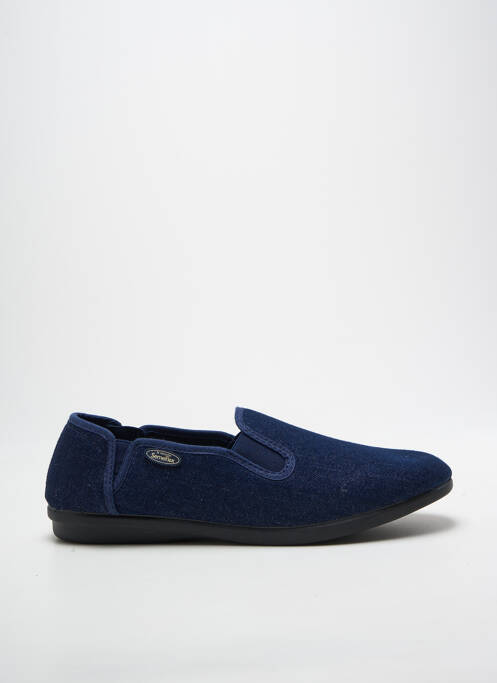 Papuci/pantofi de casă vârf rotund vârf rotund albastru SEMELFLEX homme