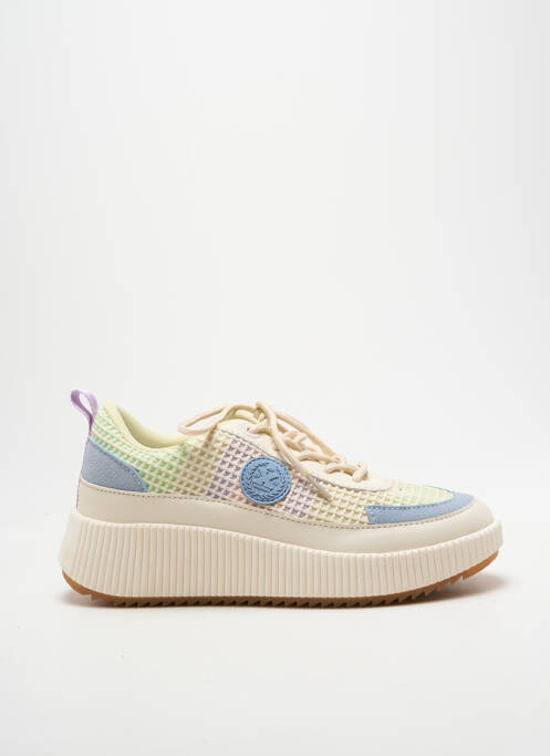 Adidași branț detașabil toc de 4 la 6 cm bej XTI femme