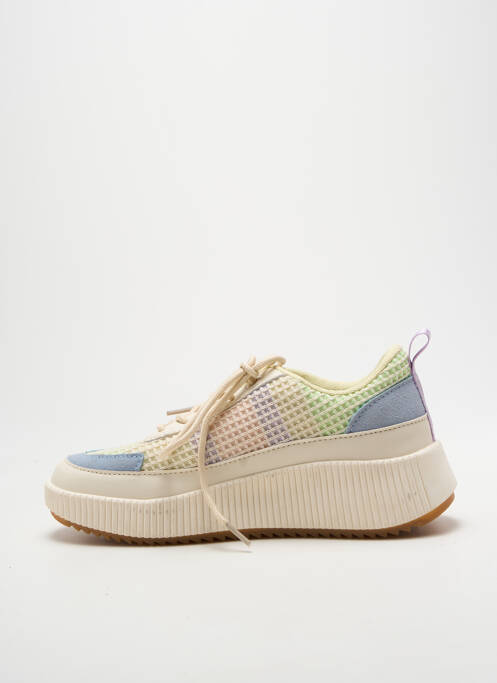 Adidași branț detașabil toc de 4 la 6 cm bej XTI femme