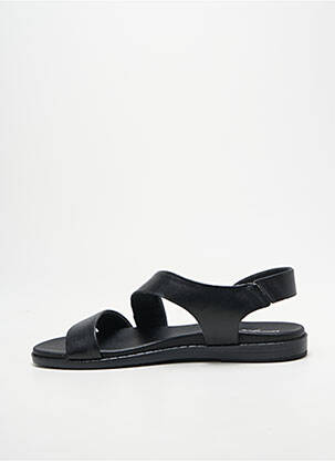 Sandale/pantofi decupați vârf deschis toc plat până la 3 cm negru PIKOLINOS femeie