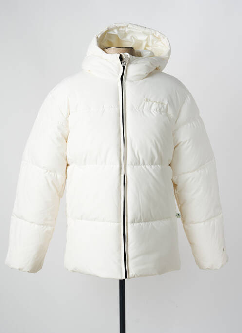 Geacă matlasată mâneci lungi cu glugă alb CHAMPION homme