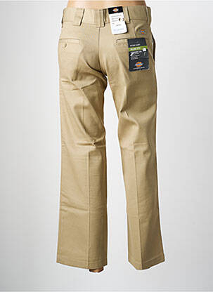 Pantalon drept croială dreaptă bej DICKIES femeie