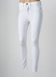 Pantalon slim conic alb NOISY MAY femme