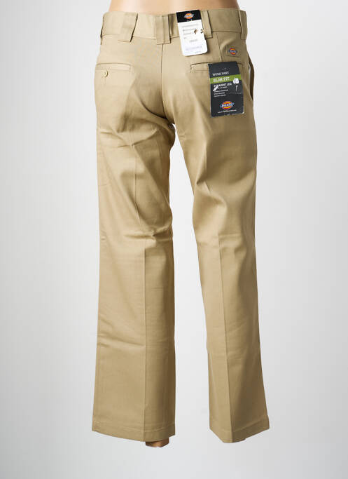 Pantalon drept croială dreaptă bej DICKIES femme