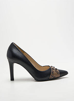 Pantofi cu toc tip de talpă amortizantă toc de 7 la 9 cm negru LODI femeie