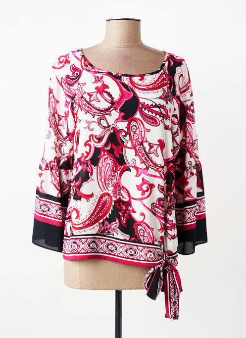 Top imprimeu fantezie mâneci lungi roșu JOSEPH RIBKOFF femme