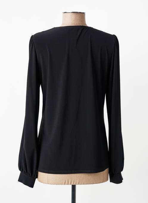 Top croială cambrată mâneci lungi negru JOSEPH RIBKOFF femme