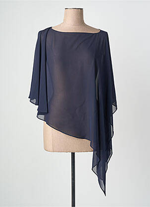 Poncho albastru JOSEPH RIBKOFF femeie