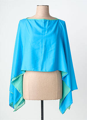 Poncho albastru DIANA GALLESI femeie