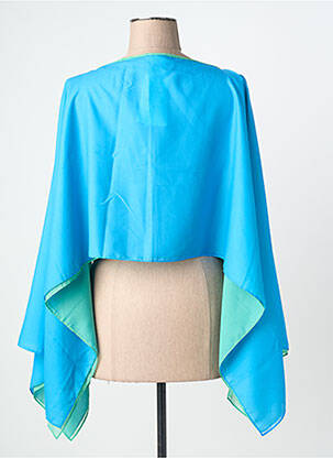Poncho albastru DIANA GALLESI femeie