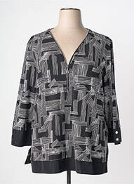 Top elasticitate mâneci lungi negru JOSEPH RIBKOFF femeie
