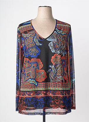 Tricou mâneci lungi mâneci lungi albastru JOSEPH RIBKOFF femme