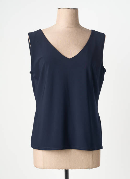 Top elasticitate fără mâneci albastru JOSEPH RIBKOFF femme
