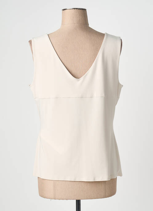 Top elasticitate fără mâneci bej JOSEPH RIBKOFF femme