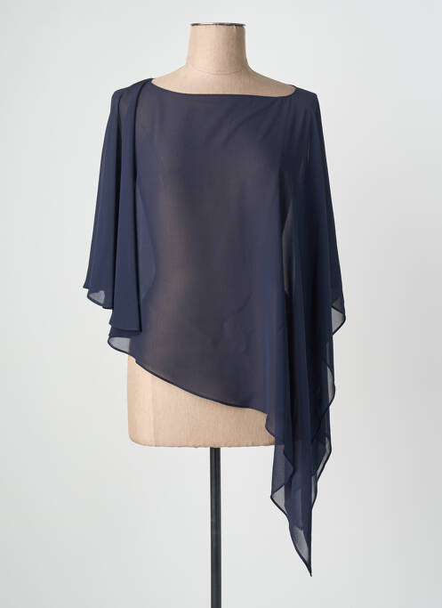 Poncho albastru JOSEPH RIBKOFF femme