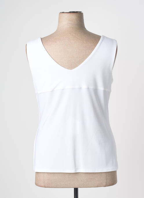 Top elasticitate fără mâneci alb JOSEPH RIBKOFF femme
