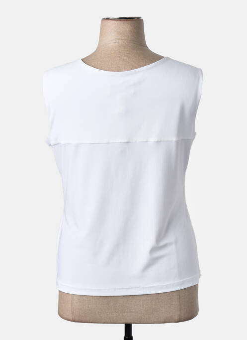 Top elasticitate fără mâneci alb JOSEPH RIBKOFF femme