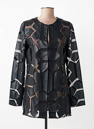 Jachete elegante guler rotund negru JOSEPH RIBKOFF femme