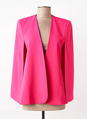 Poncho guler în v roz DIANA GALLESI femme