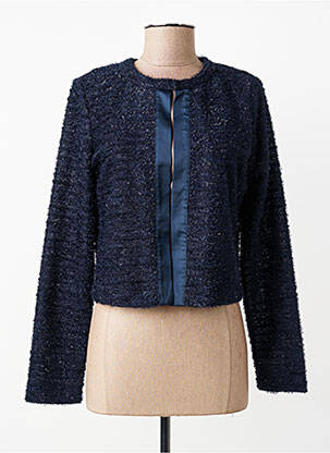 Jachete elegante guler rotund albastru SOMMERMANN femme