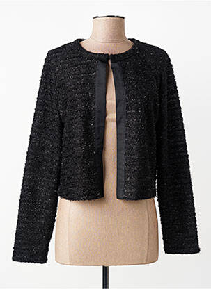 Jachete elegante guler rotund negru SOMMERMANN femme