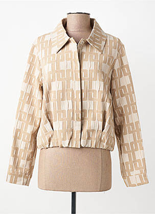 Geacă finisaj interior căptușeală satinată bej GERRY WEBER femme