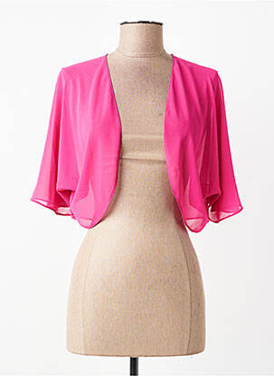 Bolero mâneci scurte roz JOSEPH RIBKOFF femme