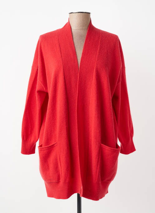 Vestă cu mâneci lungi elasticitate roșu ESTHEME femme