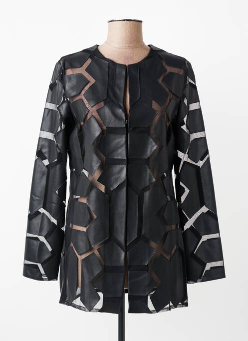 Jachete elegante guler rotund negru JOSEPH RIBKOFF femme