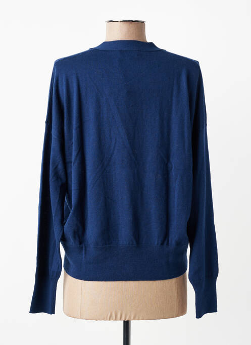 Vestă cu mâneci lungi elasticitate albastru ESTHEME femme