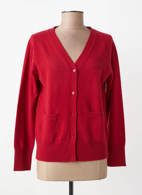 Vestă cu mâneci lungi elasticitate roșu ESTHEME femme