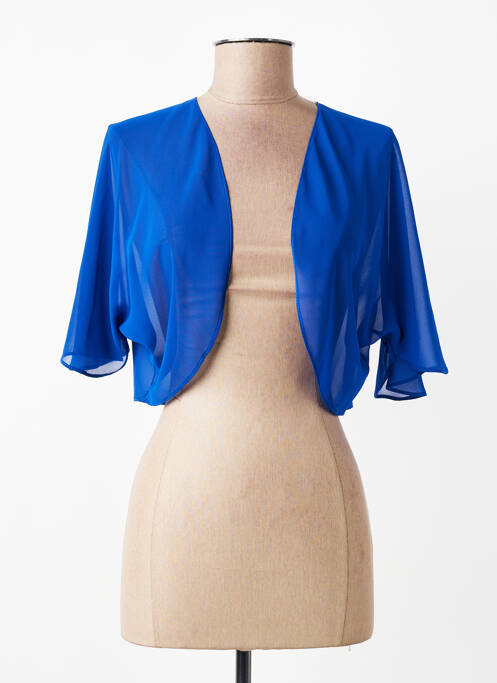 Bolero mâneci scurte albastru JOSEPH RIBKOFF femme