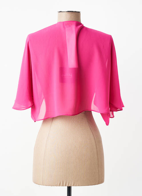 Bolero mâneci scurte roz JOSEPH RIBKOFF femme