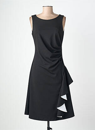 Rochie midi fără mâneci fără mâneci negru JOSEPH RIBKOFF femeie