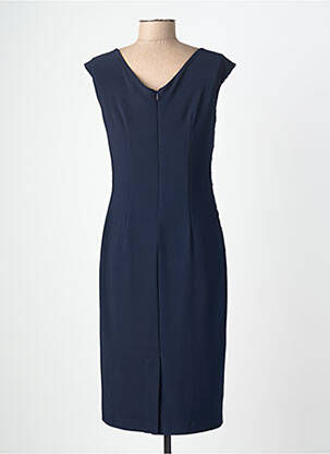 Rochie midi închidere cu fermoar la spate mâneci scurte albastru JOSEPH RIBKOFF femeie