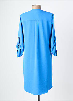 Rochie scurtă mâneci 3/4 mâneci 3/4 albastru JOSEPH RIBKOFF femeie