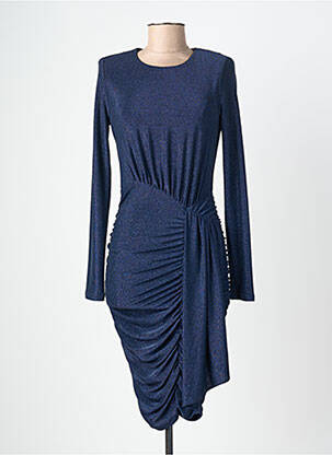 Rochie midi mâneci lungi mâneci lungi albastru JOSEPH RIBKOFF femme