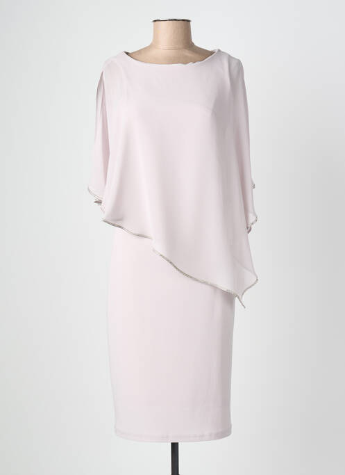 Rochie midi mâneci 3/4 mâneci 3/4 gri JOSEPH RIBKOFF femme