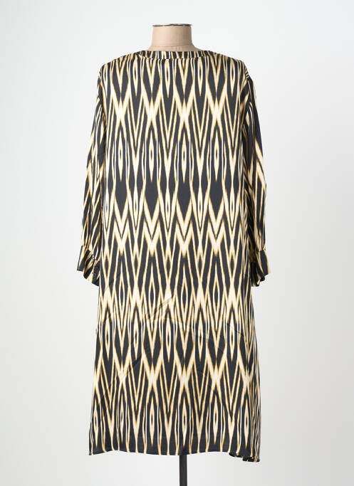 Rochie midi mâneci 3/4 mâneci 3/4 negru GERRY WEBER femme