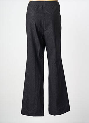 Pantalon evazat talie elastică mărime normală negru GARDEUR femeie