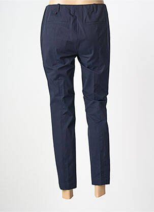 Pantalon 7/8 țesătură poplin mărime normală albastru BASLER femeie