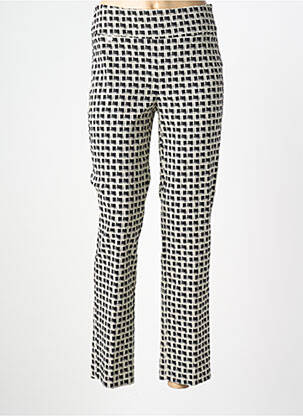 Pantalon 7/8 țesătură poplin mărime normală negru JOSEPH RIBKOFF femeie
