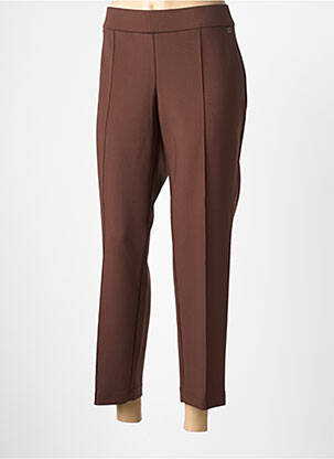 Pantalon 7/8 elasticitate mărime normală maro BASLER femeie
