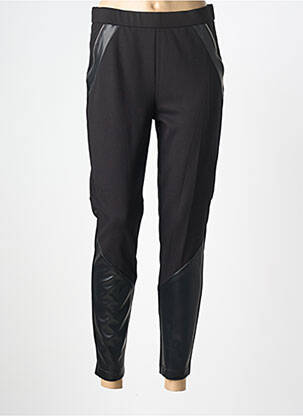 Pantalon 7/8 elasticitate mărime normală negru JOSEPH RIBKOFF femme