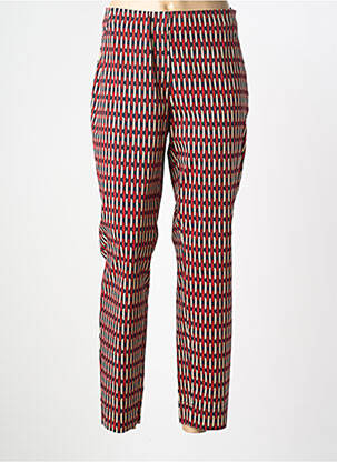Pantalon 7/8 elasticitate mărime normală roșu GARDEUR femeie